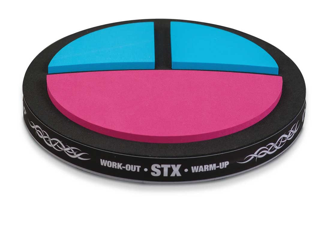 Three playing zones offer natural rebound and comfortable feel